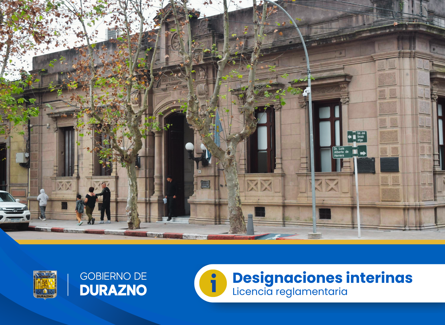 Designaciones interinas en el Gobierno de Durazno